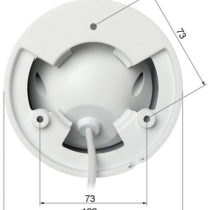 Dahua IPC-HDW2531RP-ZS Black 5MP WDR IR-Mini Dome camera varifocal lens, gemotorizeerd 2.7-13.5mm