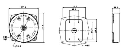 Dahua PFA132 montagebox