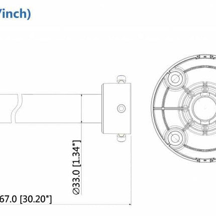 Dahua PFB220C plafondsteun