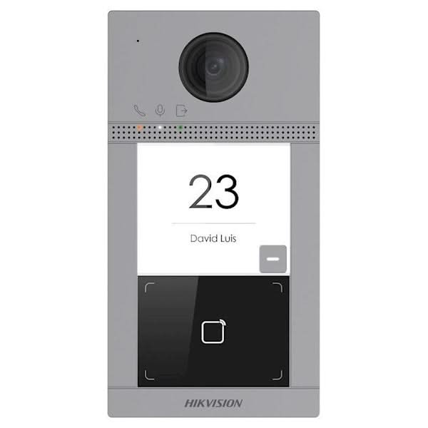 Hikvision DS-KV8113-WME1 Inbouw 1 beldrukker IR verlichting PoE 12v