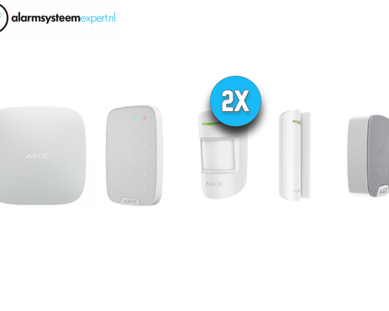 Ajax Systems Alarmsysteem Kit 2 Draadloos (Wit)