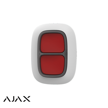 Ajax Systems Dubbele Paniekknop (Wit)
