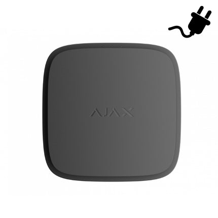 Ajax Systems FireProtect 2 AC (Hitte/CO) Netstroom Zwart
