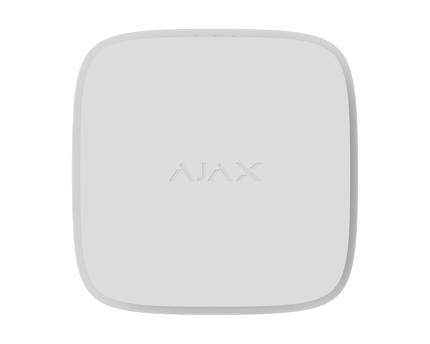 Ajax Systems FireProtect 2 RB (Hitte/Rook) vervangbare batterijen, Wit
