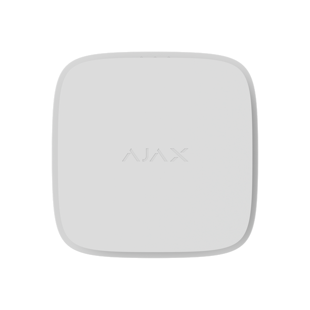 Ajax Systems FireProtect 2 RB (Hitte/Rook) vervangbare batterijen, Wit DEMO