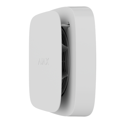 Ajax Systems FireProtect 2 RB (Hitte/Rook) vervangbare batterijen, Wit
