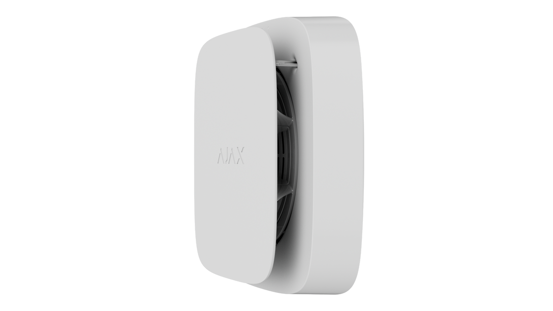 Ajax Systems FireProtect 2 RB (Hitte/Rook) vervangbare batterijen, Wit DEMO