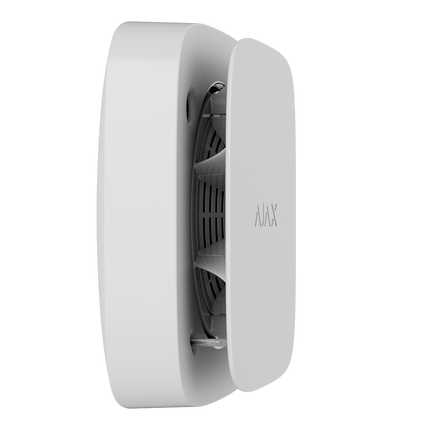 Ajax Systems FireProtect 2 RB (Hitte/Rook) vervangbare batterijen, Wit