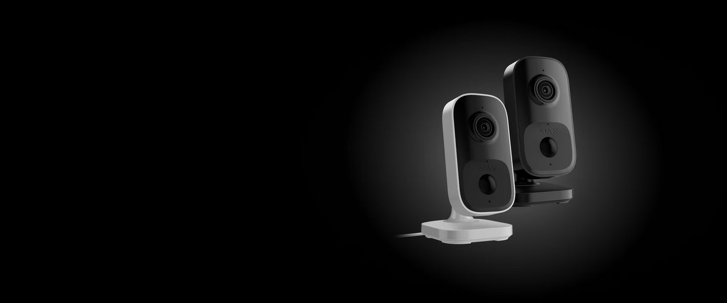 Ajax Systems IndoorCam,  Wi-Fi camera met PIR-bewegingsdetector en ingebouwde AI Technologie