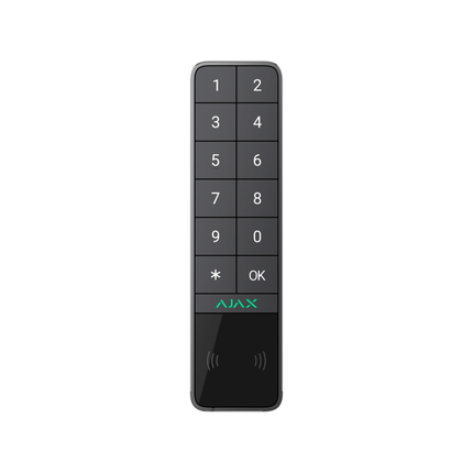 Ajax Systems KeyPad Outdoor Jeweller draadloos met DESFire en BLE kaartlezer