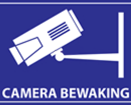 alarmsysteemexpert Camera Bewaking Sticker