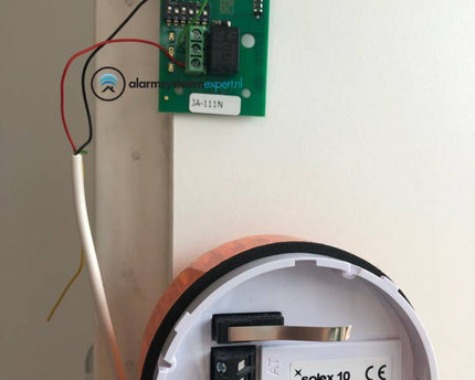 alarmsysteemexpert Professionele flitser, laag model. Wit flitslicht