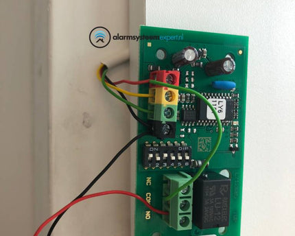 alarmsysteemexpert Professionele flitser, laag model. Wit flitslicht