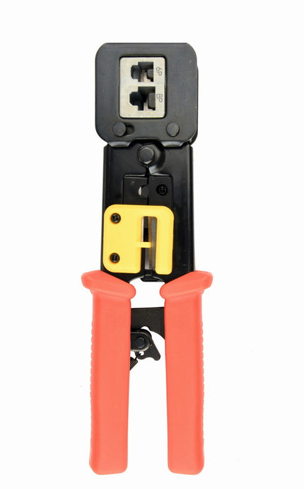 alarmsysteemexpert T-WC-05 Universele modulaire krimptang, RJ45 / RJ12 / RJ11 voor doorsteekconnectoren