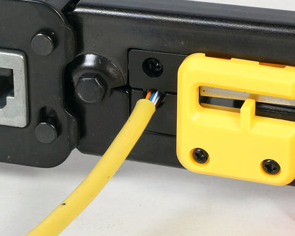 alarmsysteemexpert T-WC-05 Universele modulaire krimptang, RJ45 / RJ12 / RJ11 voor doorsteekconnectoren