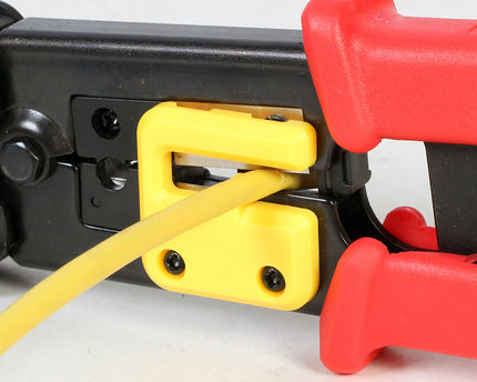 alarmsysteemexpert T-WC-05 Universele modulaire krimptang, RJ45 / RJ12 / RJ11 voor doorsteekconnectoren