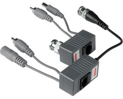 alarmsysteemexpert UTP Balun voor video, audio en voeding