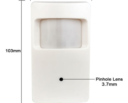 AlarmsysteemExpert.nl Bewegingsmelder IP camera (PIR), Full HD, Onvif, PoE
