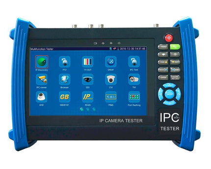 AlarmsysteemExpert.nl CCTV/ IP camera-tester voor IP, HD-TVI, HD-CVI en CVBS camera's (Tot 8MP/4K geschikt)