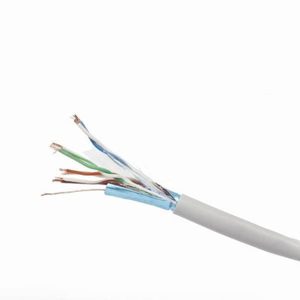 AlarmsysteemExpert.nl Netwerkkabel CAT5e UTP, 100 mtr op rol, 100% koper, Solid aders