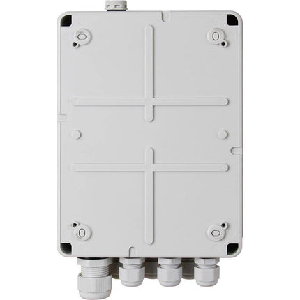 AlarmsysteemExpert.nl S64H 100Mbit switch  in IP56 buitenkast 2x uplink & 4xPoE+