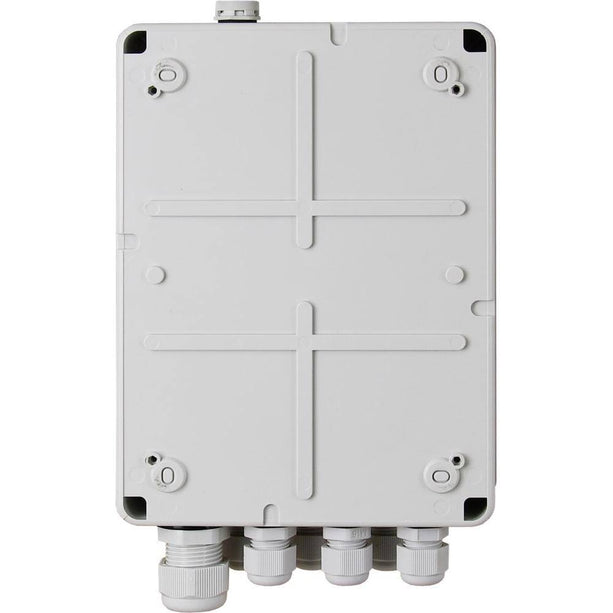 AlarmsysteemExpert.nl S64H 100Mbit switch  in IP56 buitenkast 2x uplink & 4xPoE+