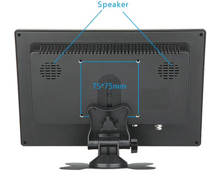 AlarmsysteemExpert.nl TFT 10" Full HD monitor incl. montagebeugel voor aan wand