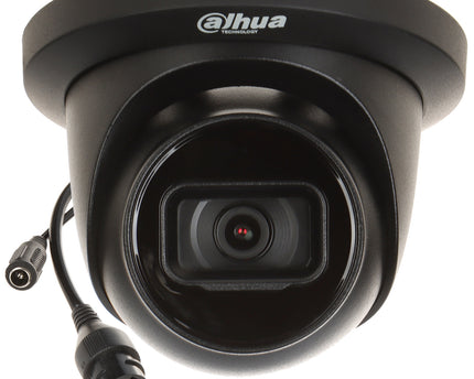 Dahua Black Kit 1x Turret 8 Mp + Recorder & Bekabeling