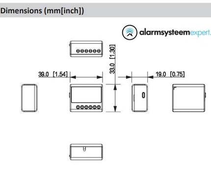 Dahua DHI-ARM7011-W2(868) Draadloze relais 7-24VDC