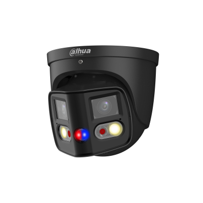 Dahua IPC-PDW3849P-A180-AS-PV Zwart 8MP TiOC Eyeball 180° duallens