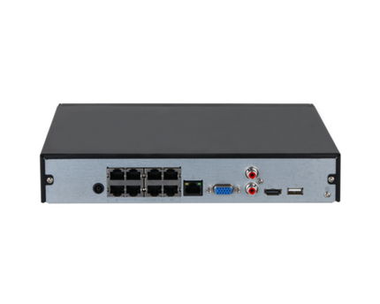 Dahua NVR2108HS-8P-S3, 8 Kanaals Compact NVR, Ultra HD, PoE