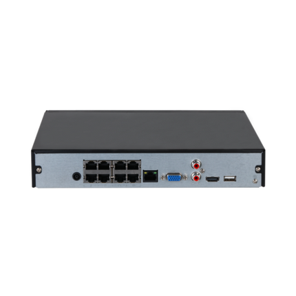 Dahua NVR2108HS-8P-S3, 8 Kanaals Compact NVR, Ultra HD, PoE