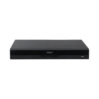 Dahua NVR4204-P-EI, 4x PoE, 2x SATA, Zonder Opslag,  max. 4 IP camera's Zwart