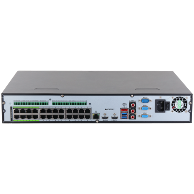 Dahua NVR5424-24P-EI, 24x PoE, Zonder Opslag, Geschikt voor 24 IP camera's