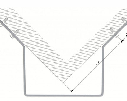 Dahua PFA151 hoekbeugel
