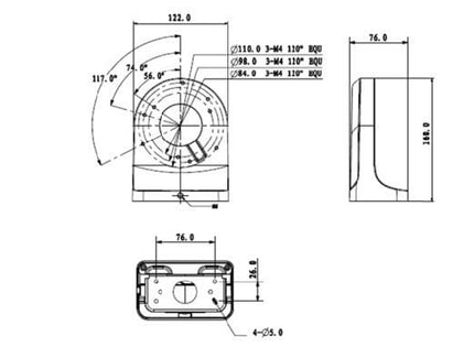 Dahua PFB203W-B