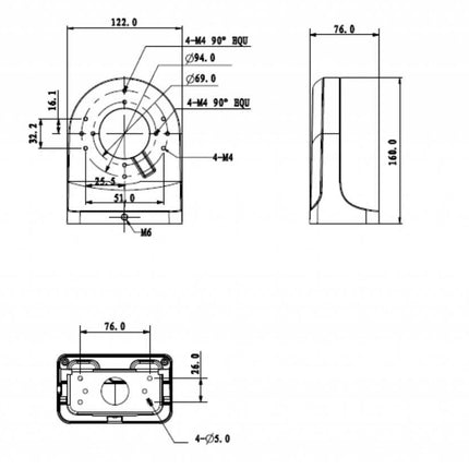Dahua PFB205W-B