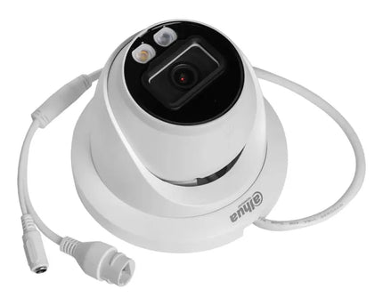 Dahua Set 3x Turret 8MP 4K Full-Color + Recorder & Bekabeling