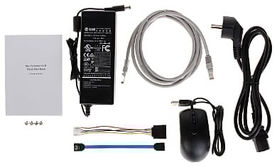 Dahua Set 3x Turret Full-Color 4MP + Recorder & Bekabeling