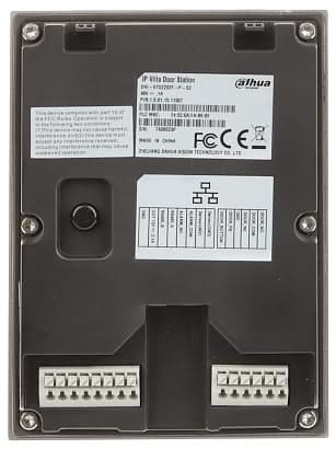 Dahua VTO2202F-P-S3 buitenpost, IP en 2-draads, 160gr camera, PoE