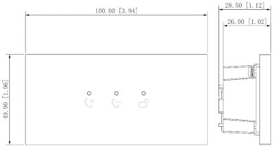 Dahua VTO4202F-ML Indicator module