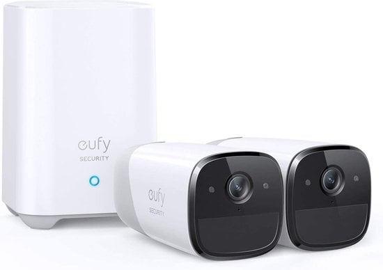 Eufy EufyCam 2 Pro, draadloze cameraset met 2 cameras en Homebase 2