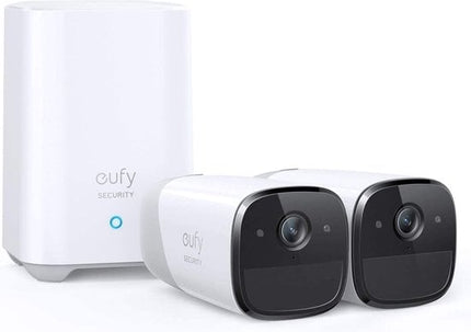 Eufy EufyCam 2 Pro, draadloze cameraset met 2 cameras en Homebase 2