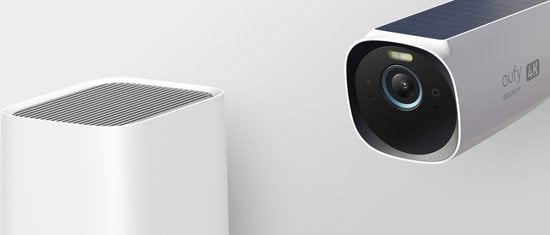 Eufy Eufycam E40 3-pack met 3 draadloze 2K camera's en Homebase 3