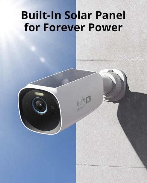 Eufy Eufycam E40, Duopack met 2 draadloze 2K camera's en Homebase 3