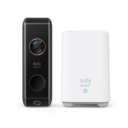 Eufy Videodeurbel set Dual 2 Pro draadloos met Homebase