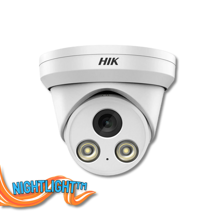 HIK HIK2387W, 8MP/4K, Full Color, Nightlight™, Microfoon, PoE