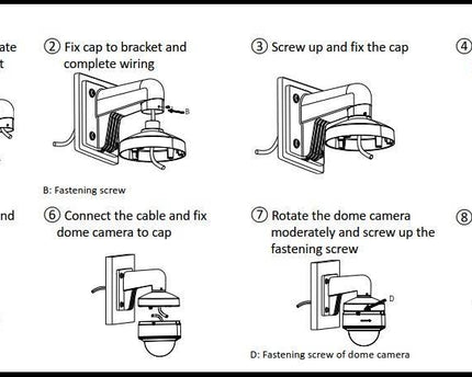 Hikvision DS-1273ZJ-130 aluminium wandbeugel