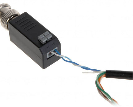 Hikvision DS-1H18S-E Passive Video Balun set van 2 stuks