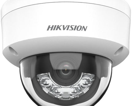 Hikvision DS-2CD1143G2-LIU, 4 MP Smart Hybrid Light dome camera, PoE, ingebouwde microfoon